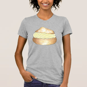 T-shirt Vanilla Cream Puff Puffs Creampuff Foodie Tee