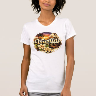 T-shirt Vanilla - Vintage Design
