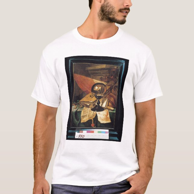 T-shirt Vanitas avec de la boule de cristal (Devant)