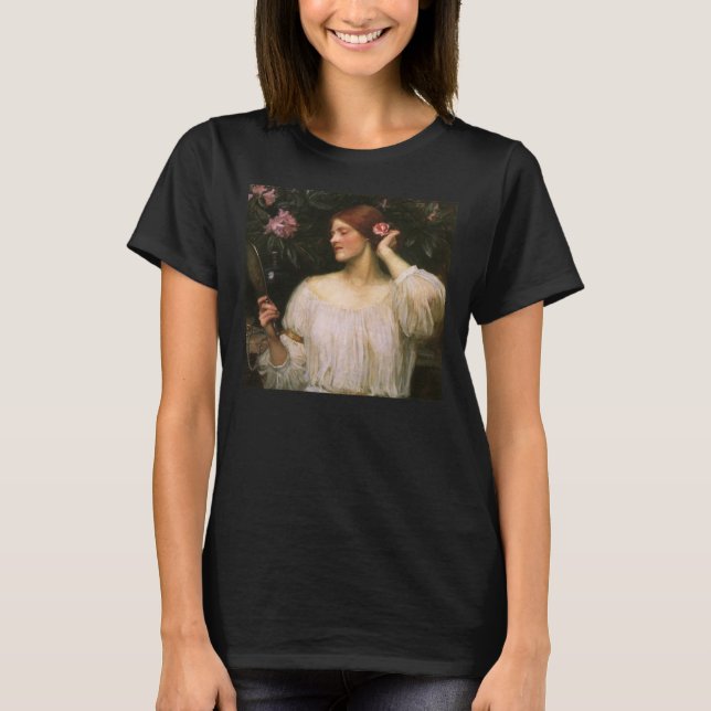 T-shirt Vanité par John William Waterhouse (Devant)