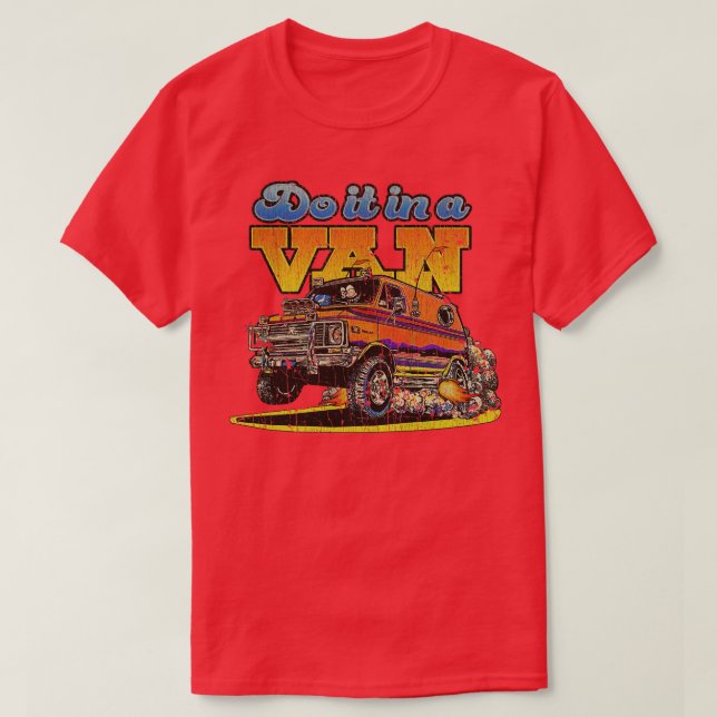 T-shirt Vannin Faites-Le Dans Une Édition Van Bowtie 1975 (Design devant)