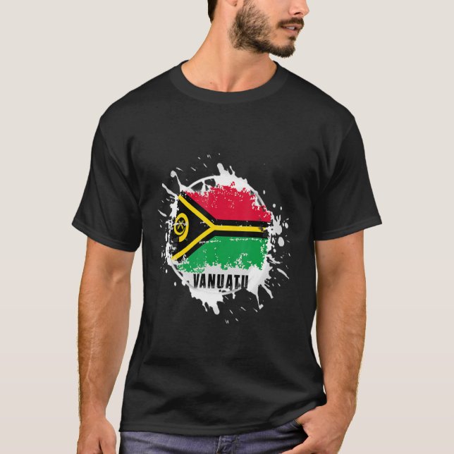 T-shirt Vanuatu Splash (Devant)