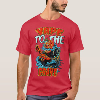 T-shirt Vape Halloween drôle Vapers Citrouille