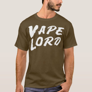 T-shirt Vape Lord Funny Stylo Vaping Cesser de fumer Vape 
