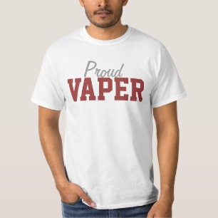 T-shirt Vaper fier