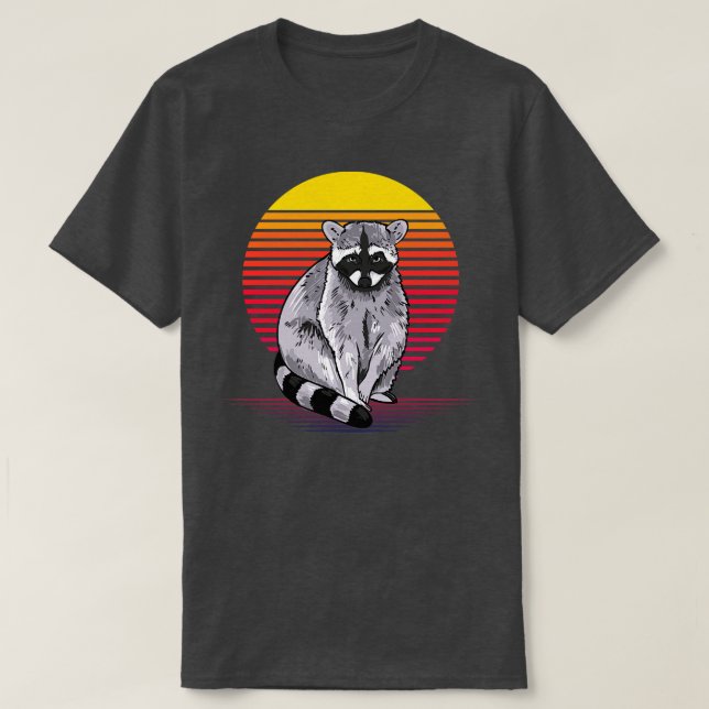 T-shirt Vapeur de Raton Laveur (Design devant)