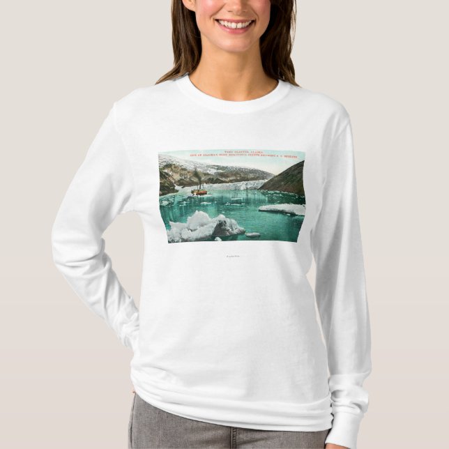 T-shirt Vapeur de solides solubles Spokane passant par le (Devant)