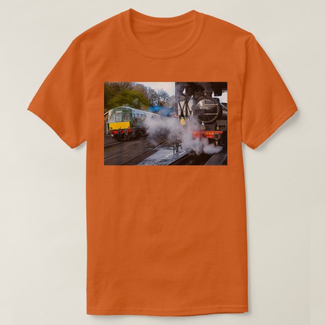 T-shirt Vapeur et diesel (Design devant)