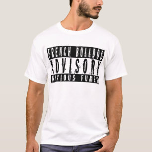 T-shirt Vapeurs nocives consultatives de bouledogue