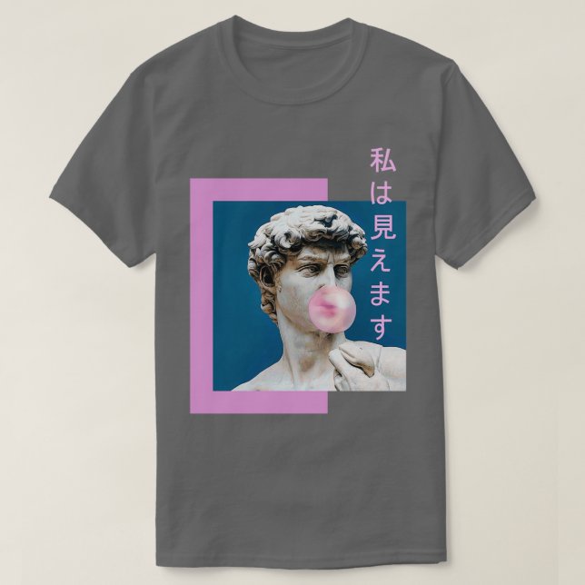 T-shirt Vaporwave (Design devant)