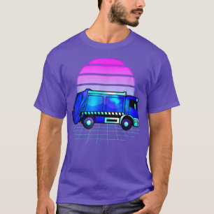 T-shirt Vaporwave 80s Conception pour un Garbage G