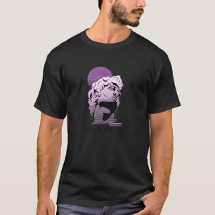 T-shirt Vaporwave Aesthétique David ♥ ビ ド Statue Bust Skul