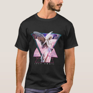 T-shirt Vaporwave Ange Statue Ailes S'Envolent Aesthétique