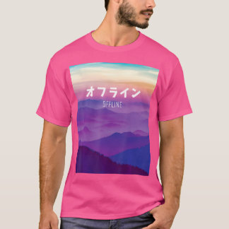 T-shirt Vaporwave Art pour Cyber Punk Hors ligne
