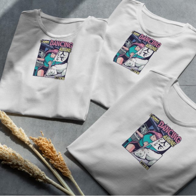 T-shirt Vaporwave dansante (Créateur téléchargé)