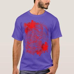 T-shirt Vaporwave Dragon japonais rétro - Art japonais1117