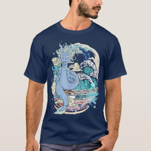 T-shirt Vaporwave Dragon japonais rétro - Art japonais 111