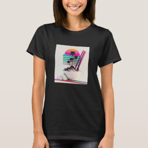 T-shirt Vaporwave Esthétique Glitch Rétrowave Synthwave 1