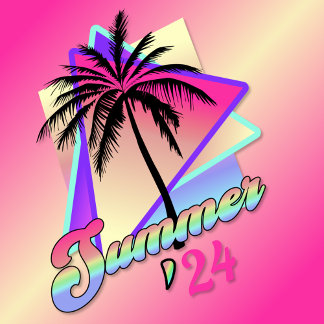 T-shirt Vaporwave Été 2024