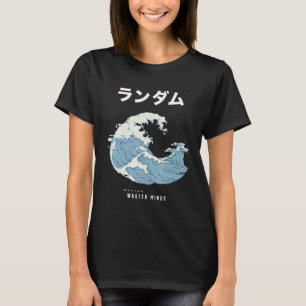 T-shirt Vaporwave Glitch esthétique 80s Retro Grande vague