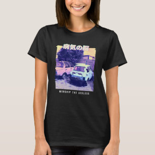 T-shirt Vaporwave Glitch esthétique 80s Retro Polska