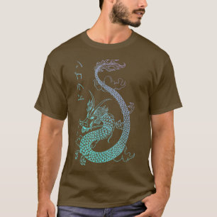T-shirt Vaporwave Japon Anime grunge esthétique Kanji retr