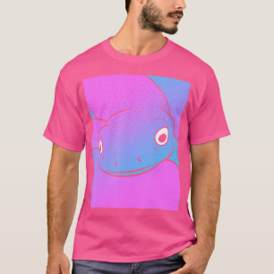 T-shirt Vaporwave Newt Esthétique Pastel Goth Salamander