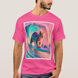 T-shirt Vaporwave Psychedelic Punk House Chat Surf Dans