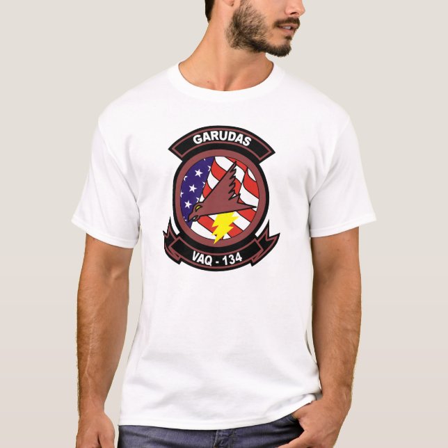 T-shirt VAQ-134 Garudas (Devant)