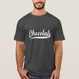 T-shirt Varsité aléatoire - Chocolat