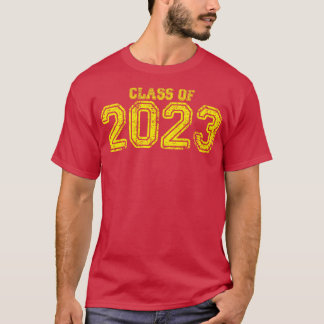 T-shirt Varsity Yellow Class of 2023