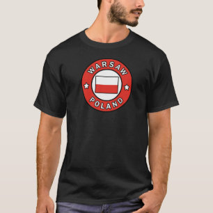 T-shirt Varsovie Pologne