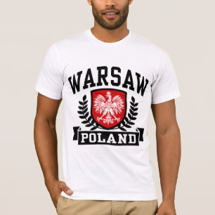 T-shirt Varsovie Pologne