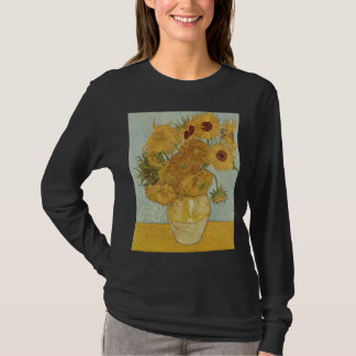 T-shirt Vase avec 12 tournesols - Vincent Van Gogh (1888)