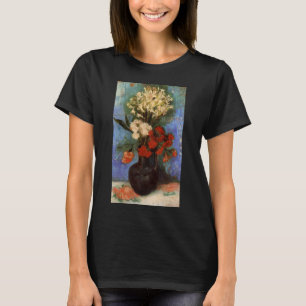 T-shirt Vase avec des Œillets de Vincent van Gogh
