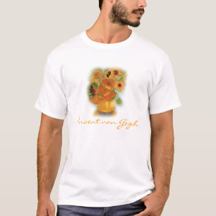 T-shirt Vase avec douze tournesols, van Gogh