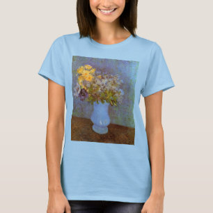 T-shirt Vase avec lilas et marguerites de Vincent van Gogh