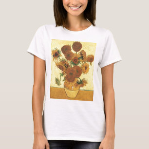 T-shirt Vase avec quinze tournesols, Vincent van Gogh