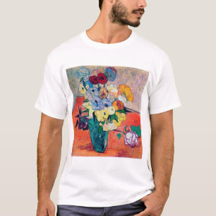 T-shirt Vase avec Roses et Anémones, Van Gogh