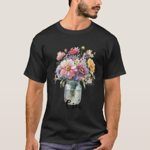 T-shirt Vase De Fleurs Cici