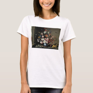 T-shirt Vase de fleurs près d'une fenêtre, Balthasar van d