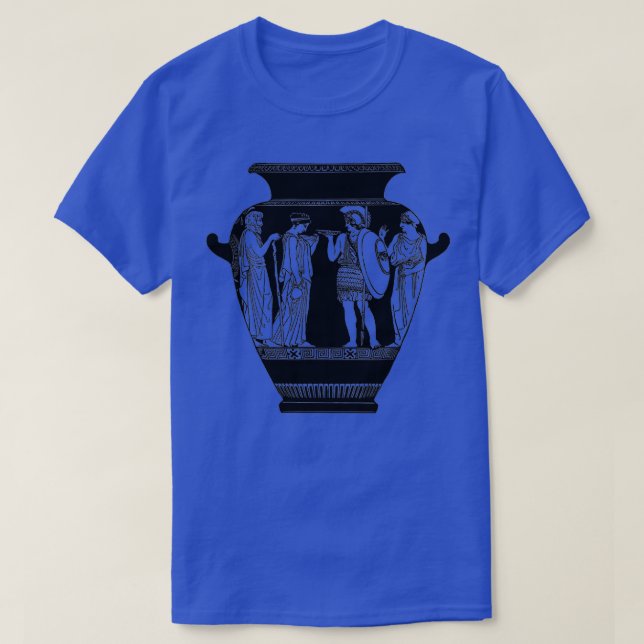 T-shirt Vase grecque Poterie Grèce antique (Design devant)
