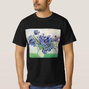 T-shirt Vase Still Life avec Irises par Vincent van Gogh