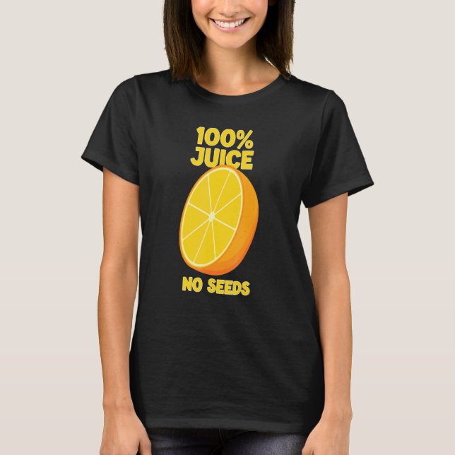 T-shirt Vasectomie 100 Jus Pas de graines Vasectomie Chiru (Devant)