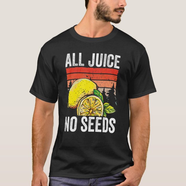 T-shirt Vasectomie graphique Vêtements Tous Jus Aucune Gra (Devant)