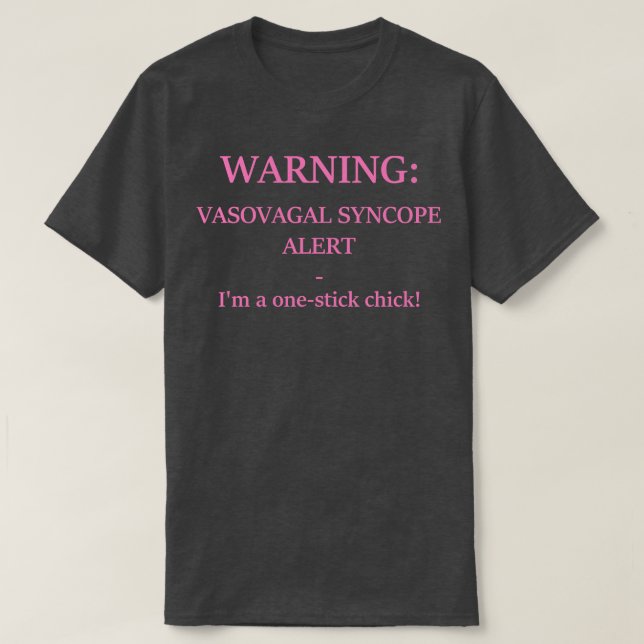 T-shirt Vasovagal Chick (Design devant)