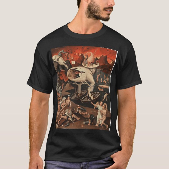 T-shirt Vaste paysage avec vi (Devant)