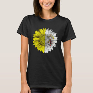 T-shirt Vatican City Flag Sunflower Vanticanien Root Proud