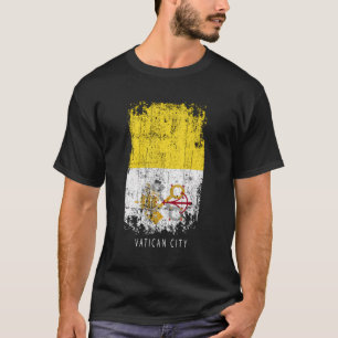 T-shirt Vatican City Souvenir Design - Pays Drapeau Vatica