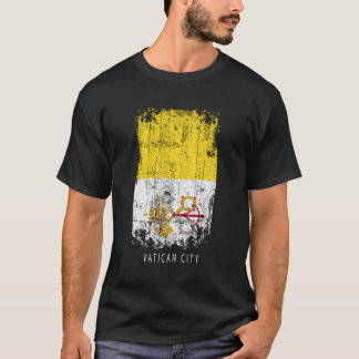 T-shirt Vatican City Souvenir Design - Pays Drapeau Vatica